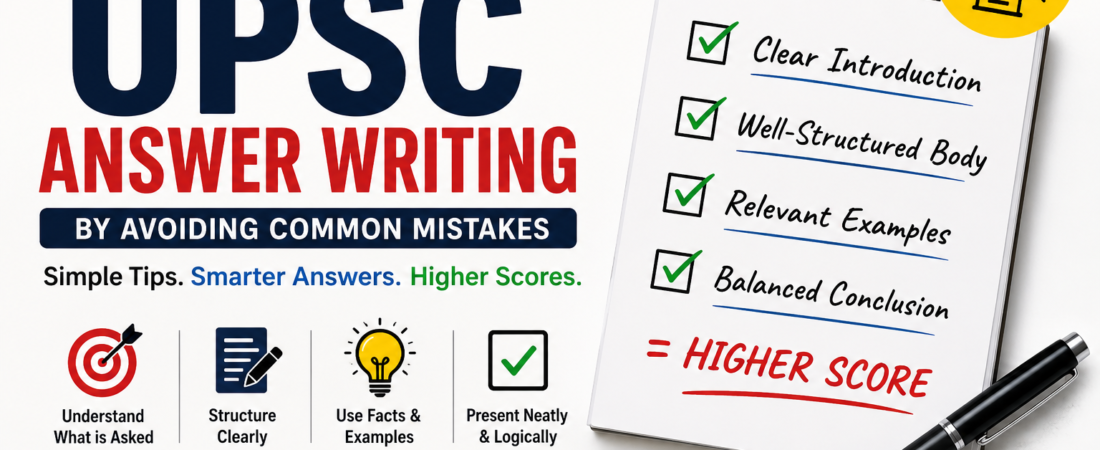 Common UPSC Answer Writing Mistakes & Solutions